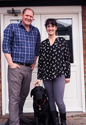 Toby and Kathryn Darkins, your hosts at Rye Windmill B and B
